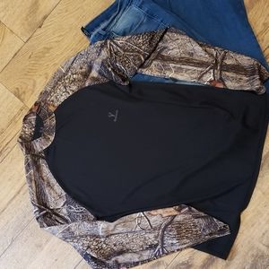 Huntworth Long Sleeve Camo Moisture Wicking